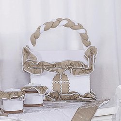 Farmacinha Casinha Ursinho Pufi Branco - Bege Farmacinha Casinha Ursinho Pufi Branco - Bege