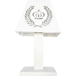Abajur Para Quarto de Bebê Realeza Branco Abajur Para Quarto de Bebê Realeza Branco