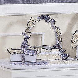 Cesta Decorada Urso Nino Bege Cesta Decorada Urso Nino Bege