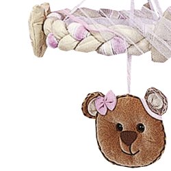 Móbile de Berço Ursa Nina Rosa Móbile de Berço Ursa Nina Rosa