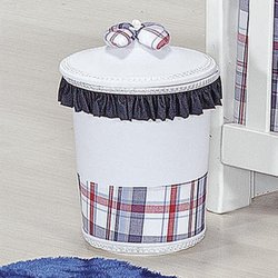 Lixeira Para Quarto de Bebê Ursinhos Marinheiro Marinho Lixeira Para Quarto de Bebê Ursinhos Marinheiro Marinho
