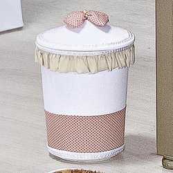 Lixeira Para Quarto de Bebê Aurora Rosê Lixeira Para Quarto de Bebê Aurora Rosê