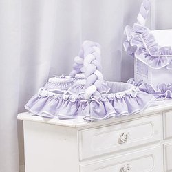 Jogo de Potes Menina Vasinho Branco - Lilás 3 Peças Jogo de Potes Menina Vasinho Branco - Lilás 3 Peças