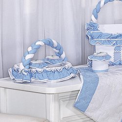 Cesta Decorada Ursinhos Atletas Azul Cesta Decorada Ursinhos Atletas Azul