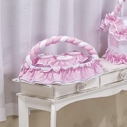 Cesta Decorada Tati Rosa Cesta Decorada Tati Rosa