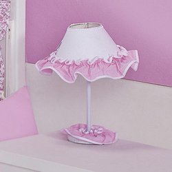 Abajur Para Quarto de Bebê Princesa Lori Rosa Abajur Para Quarto de Bebê Princesa Lori Rosa