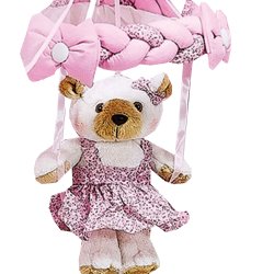 Móbile de Berço Ursa Rosa Móbile de Berço Ursa Rosa