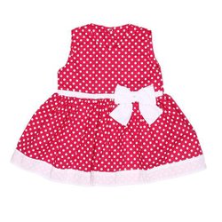 Vestido Para Bebê Belinha Poá Pink Vestido Para Bebê Belinha Poá Pink