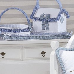 Trocador de Bebê Plastificado Ursos Friends Azul Trocador de Bebê Plastificado Ursos Friends Azul
