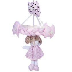 Móbile de Berço Barraca de Doces Rosa Móbile de Berço Barraca de Doces Rosa