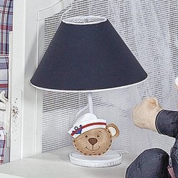 Abajur Para Quarto de Bebê Ursinhos Marinheiro Marinho Abajur Para Quarto de Bebê Ursinhos Marinheiro Marinho