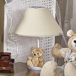 Abajur Para Quarto de Bebê Capricho Bege Abajur Para Quarto de Bebê Capricho Bege