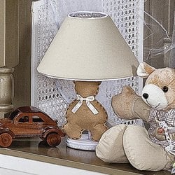 Abajur Para Quarto de Bebê Bears Bege Abajur Para Quarto de Bebê Bears Bege
