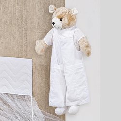 Urso Porta Fraldas Classic Branco Urso Porta Fraldas Classic Branco
