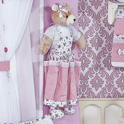 Ursa Porta Fraldas Provence Rosa Ursa Porta Fraldas Provence Rosa