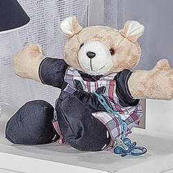 Urso Porta Chupeta Ursinhos Marinheiro Marinho Urso Porta Chupeta Ursinhos Marinheiro Marinho