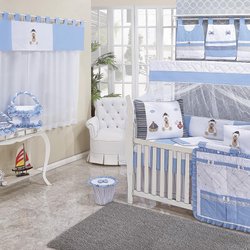 Quarto Completo Capitão Azul Sem Enxoval Cama Babá Quarto Completo Capitão Azul Sem Enxoval Cama Babá