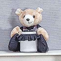 Urso Porta Cotonete Ursinhos Marinheiro Urso Porta Cotonete Ursinhos Marinheiro