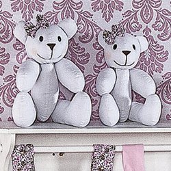 Ursinho Decorativo Fofinho Delicate Branco Ursinho Decorativo Fofinho Delicate Branco