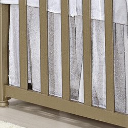 Saia de Berço Classic Branco 3 Lados Saia de Berço Classic Branco 3 Lados