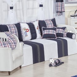 Kit Cama Babá Ursinhos Marinheiro Marinho 10 Peças 100% Algodão Kit Cama Babá Ursinhos Marinheiro Marinho 10 Peças 100% Algodão