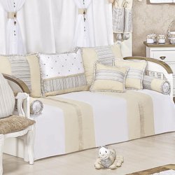 Kit Cama Babá Capricho Bege 10 Peças 100% Algodão Kit Cama Babá Capricho Bege 10 Peças 100% Algodão
