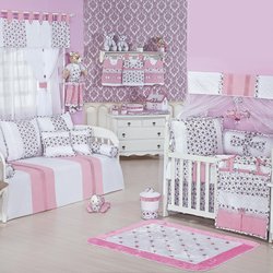 Quarto de Bebê Completo Provence Rosa Sem Enxoval Cama Babá Quarto de Bebê Completo Provence Rosa Sem Enxoval Cama Babá