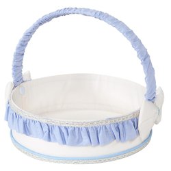 Cesta Decorada Realeza Azul Cesta Decorada Realeza Azul