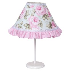 Abajur Para Quarto de Bebê Provençal Rosa Abajur Para Quarto de Bebê Provençal Rosa