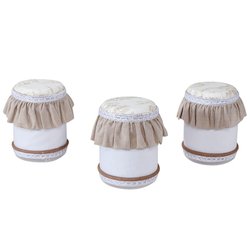 Jogo de Potes Majestade Cáqui 3 Peças Jogo de Potes Majestade Cáqui 3 Peças