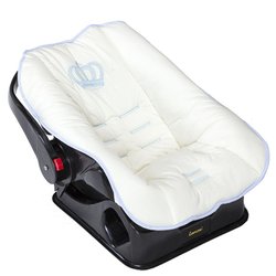 Capa Bebê Conforto Realeza Azul Capa Bebê Conforto Realeza Azul