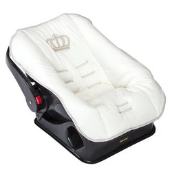 Capa Bebê Conforto Realeza Palha Capa Bebê Conforto Realeza Palha