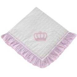 Manta de Bebê Realeza Rosa Manta de Bebê Realeza Rosa