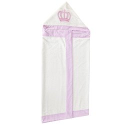 Toalha de Banho de Bebê Realeza Rosa Toalha de Banho de Bebê Realeza Rosa