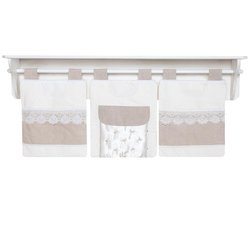 Porta Fraldas Varão Imperial Palha 3 Peças Porta Fraldas Varão Imperial Palha 3 Peças