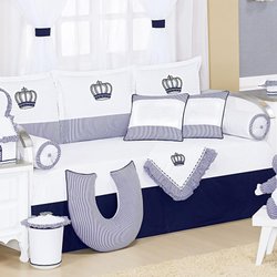 Kit Cama Babá Realeza 8 Peças Marinho Kit Cama Babá Realeza 8 Peças Marinho
