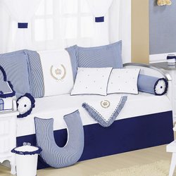 Kit Cama Babá Majestade 8 Peças Marinho Kit Cama Babá Majestade 8 Peças Marinho