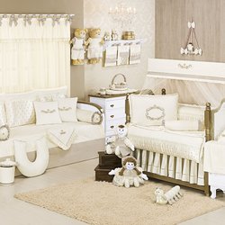 Quarto Bebê Completo Imperial Palha sem Enxoval Cama Babá Quarto Bebê Completo Imperial Palha sem Enxoval Cama Babá