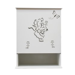 Porta Fraldas Para Quarto Bebê Camponesa Branco Porta Fraldas Para Quarto Bebê Camponesa Branco