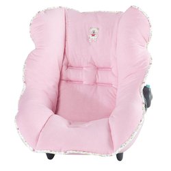 Capa Bebê Conforto Ursinha Rosa Capa Bebê Conforto Ursinha Rosa