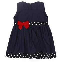 Vestido Bebê Mimo Marinho Vestido Bebê Mimo Marinho