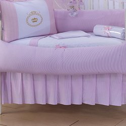 Saia de Berço Princesa Rosa Saia de Berço Princesa Rosa