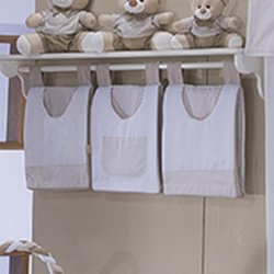 Porta Fraldas Para Varão Urso Baby Chocolate 3 Peças Porta Fraldas Para Varão Urso Baby Chocolate 3 Peças