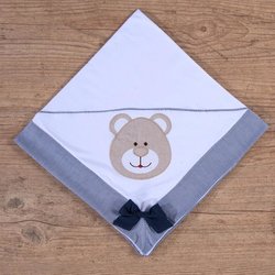 Manta de Bebê Urso Baby Marinho Manta de Bebê Urso Baby Marinho