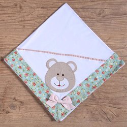 Manta de Bebê Ursa Baby Rosa Manta de Bebê Ursa Baby Rosa