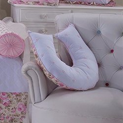 Almofada Amamentação Laços Rosa Almofada Amamentação Laços Rosa