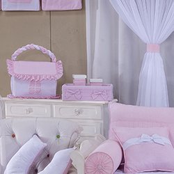 Cesta Decorada Princesa Rosa Cesta Decorada Princesa Rosa