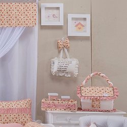 Enfeite de Porta Birds Coral Enfeite de Porta Birds Coral