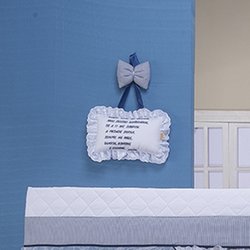 Enfeite de Porta Príncipe Marinho Enfeite de Porta Príncipe Marinho