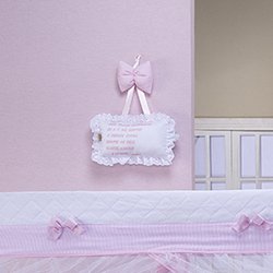 Enfeite de Porta Princesa Rosa Enfeite de Porta Princesa Rosa